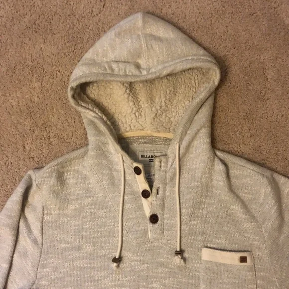 Billabong Sherpa Hoodie - Size XL - Picture 2 of 7